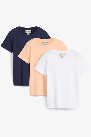 bonprix T-shirt in puro cotone biologico (pacco da 3)