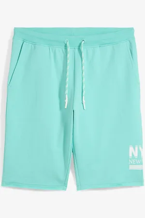 bonprix Bermuda in felpa con orli grezzi