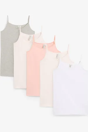 bonprix Canottiera con cotone biologico (pacco da 5)