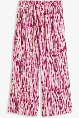 bonprix Pantaloni con elastico in vita fantasia