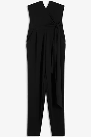 bonprix Tuta in stile bustier con dettaglio da annodare