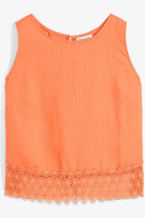 bonprix Top in puro lino