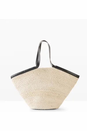 bonprix Borsa shopper di paglia