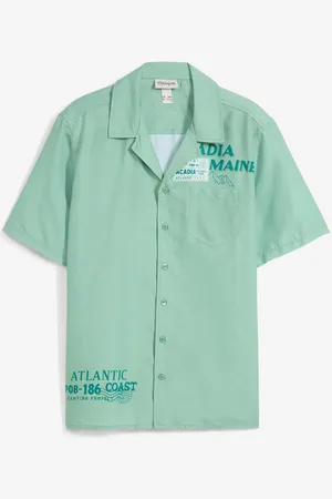 bonprix Camicia a maniche corte in puro cotone