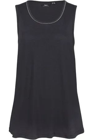 bonprix Top lungo con scollo rotondo