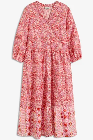 bonprix Abito midi in cotone leggero