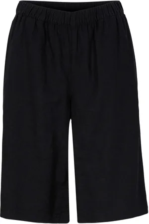 bonprix Bermuda in misto lino e viscosa, vita alta