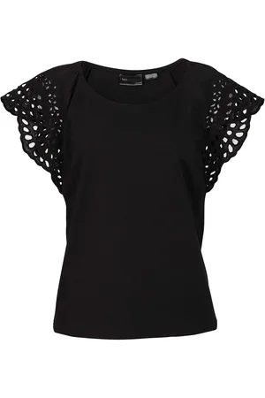bonprix Maglia con ricami traforati