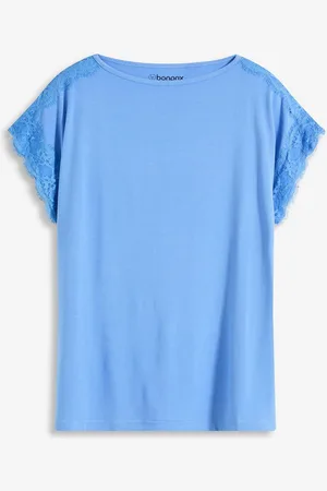 bonprix Maglia con pizzo lavorato all