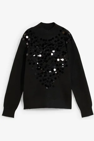 bonprix Maglione con paillettes