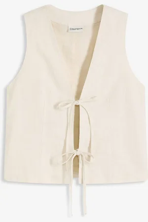 bonprix Gilet con fiocchi