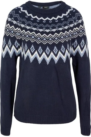 bonprix Maglione norvegese accollato
