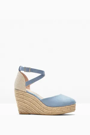 bonprix Sandali con zeppa in corda