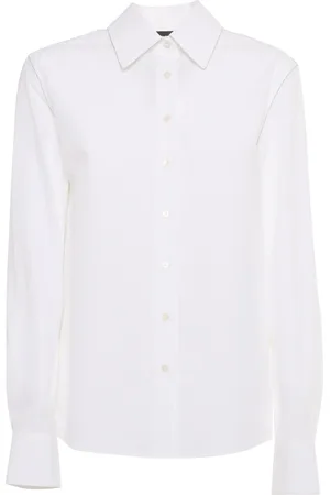Fabiana Filippi Poplin Basic Shirt With Filo Diamante