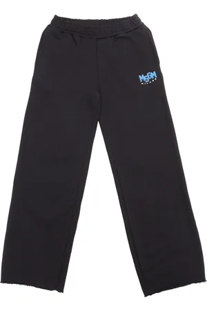 Msgm Fleece Pants Boy /Black
