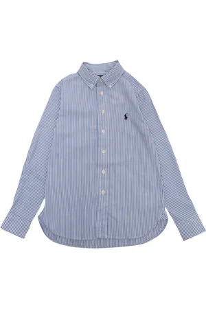 Ralph Lauren Camicia A Righe Con Logo
