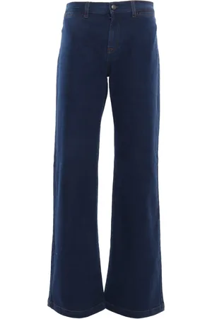 FAY Pant. Denim Flare Stretch