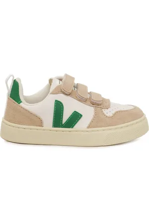 Veja Small V-10 Cf Ex-White_Emeraude