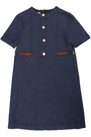 Gucci Abito In Denim Gg