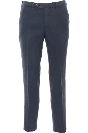 PT01 Pantaloni Slim Blu