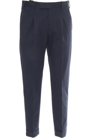 PT01 Pantalone - Rebel 1 Pleat, Diagonal Pockets, Flap Back Pockets
