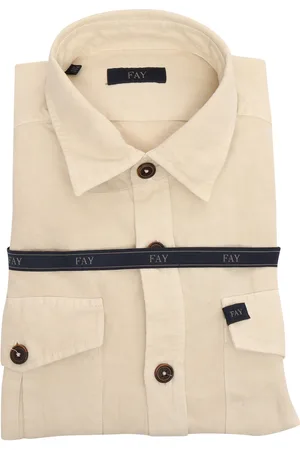 FAY Camicia Beige