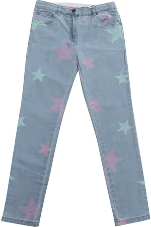 Stella McCartney Jeans Blu Con Stelle