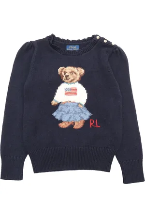 Ralph Lauren Iconic Bear-Tops-Sweater