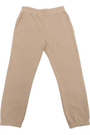 Golden Goose Journey Unisex Jogging Pants Fleece Cotton W Embroidery