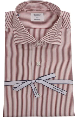 MAZZARELLI Camicia A Righe Rosse