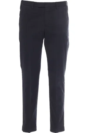 PT01 Pantalone - Master, Flat Front, Diagonal Pockets, Flap Back Poc