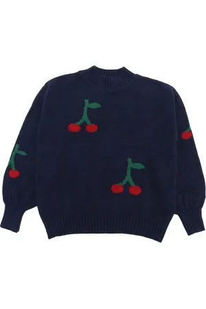 Bobo Choses Bobo Cherry All Over Turtle Neck Jumper