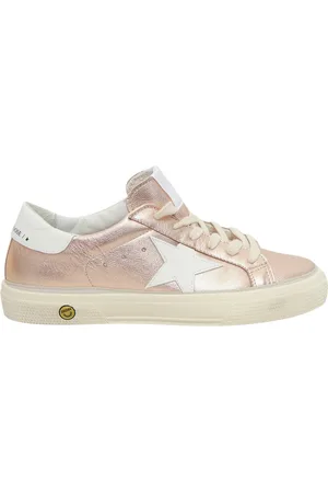 Golden Goose May Laminated Upper Leather Star And Heel