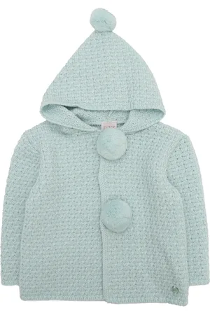 PAZ RODRIGUEZ Knit Newborn Coat "Ruise�Or"