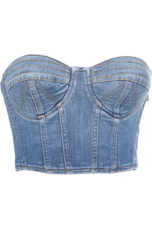 Elisabetta Franchi Top Modello Jeans
