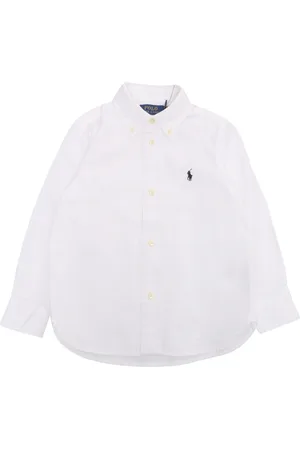 Ralph Lauren Camicia Bianca Con Logo
