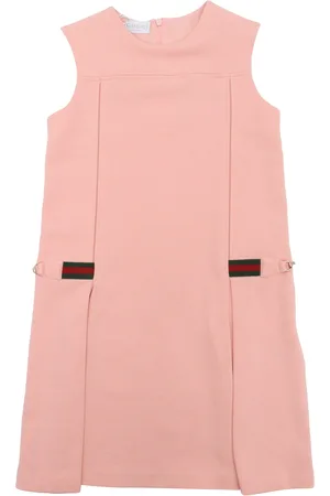 Gucci J S/L Dress Felted Cotton Jers