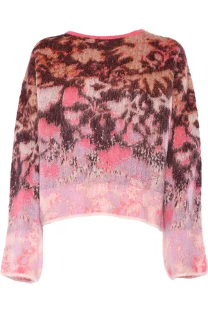 FORTE FORTE Maglia Jacquard Mohair Alpaca "Bloom Mist"
