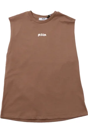 Msgm Jersey Sleeveless Boy