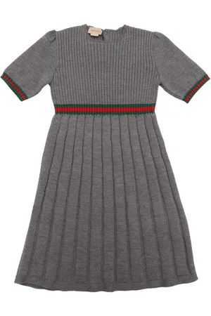 Gucci J S/S Dress Wo Rib St