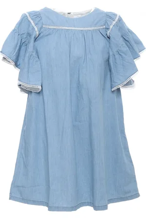 Chloé Vestito Azzurro Jean