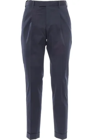PT01 Pantalone - Master, 1 Pleat, Diagonal Pockets, Flap Back Pocket