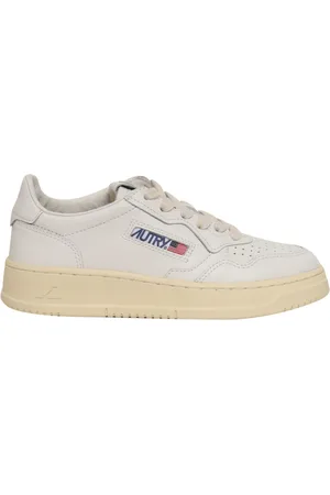Autry Medalist Kids Low Kid Leat/Four Wht/Wht