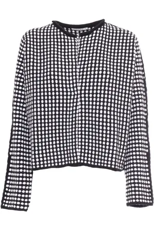 KANGRA CASHMERE Coreana Kimono Pois Jacquard Bicolor