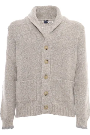 FEDELI Button Cardigan L/S Knitted Sweater Man