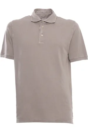 FEDELI Brown Piquet Polo
