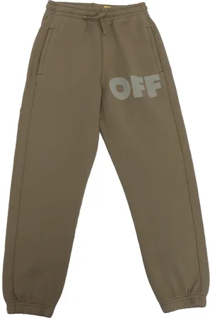 OFF-WHITE Garment Dyed Sweatpant Kaki - Light Grey