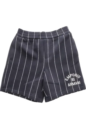 Emporio Armani Shorts Con Cuciture Verticali