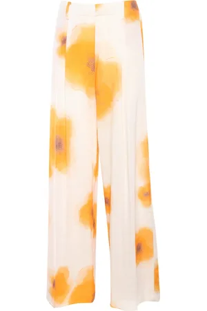 BALLANTYNE Pantaloni Stampa Fiori