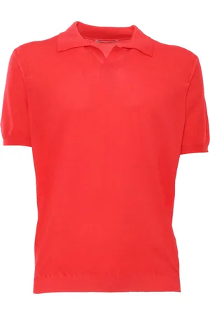KANGRA CASHMERE Polo Rossa